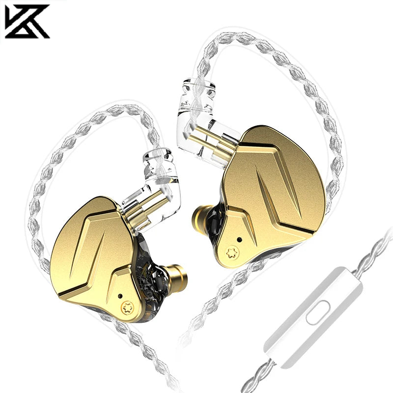KZ ZSN Pro X 1DD 1BA - Auriculares intrauditivos metálicos HIFI con graves profundos, híbridos, deportivos, para ZSX, ZAX, ASX, EDX y Z1