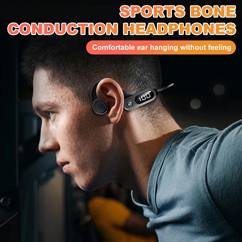 Xiaomi Swimming Bone Conduction Bluetooth 5.3 Headphones Double 32G Memory Earless IPX8 Waterproof Air Conduction Headphones Hot