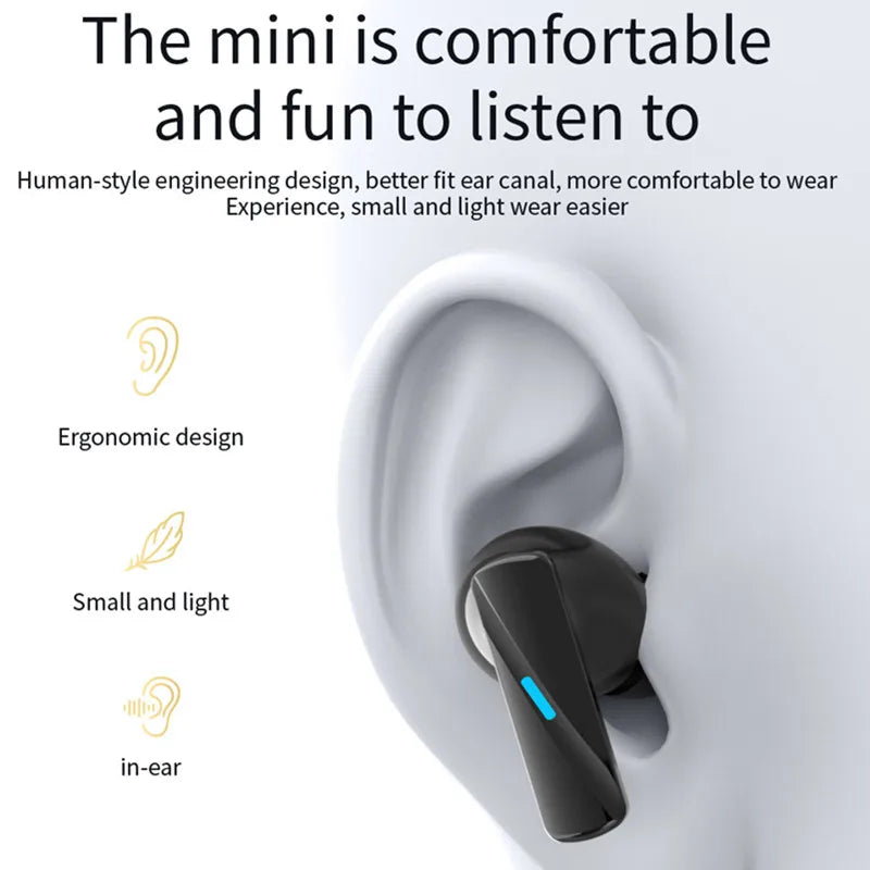Auriculares y audífonos Sony True Wireless Bluetooth® con tapones para los oídos, impermeables, para fitness, movimiento, música, con tapa abatible.