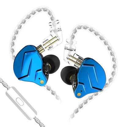 KZ ZSN Pro X 1DD 1BA - Auriculares intrauditivos metálicos HIFI con graves profundos, híbridos, deportivos, para ZSX, ZAX, ASX, EDX y Z1