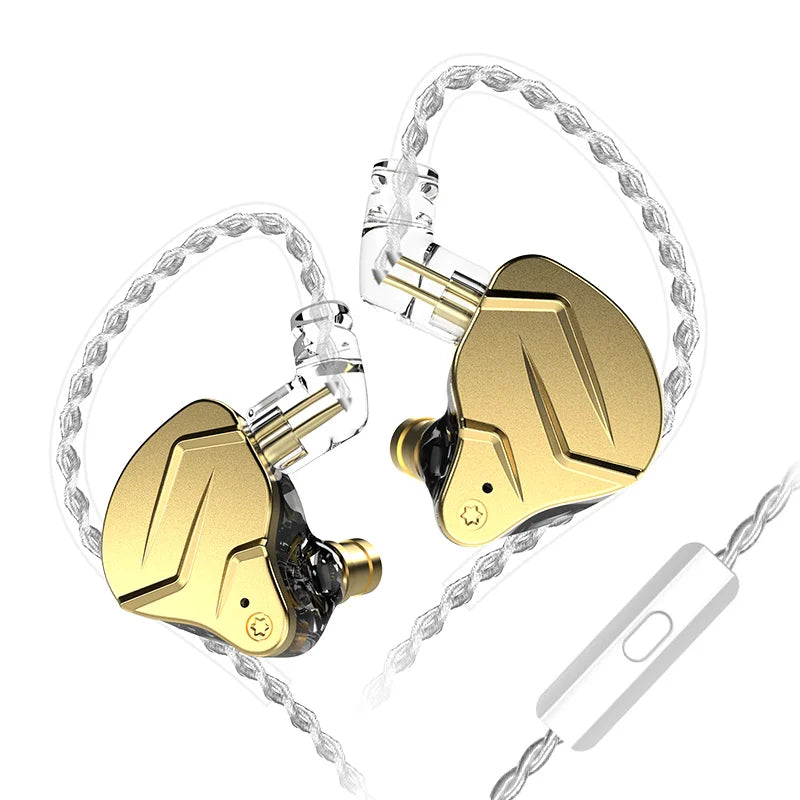 KZ ZSN Pro X 1DD 1BA - Auriculares intrauditivos metálicos HIFI con graves profundos, híbridos, deportivos, para ZSX, ZAX, ASX, EDX y Z1