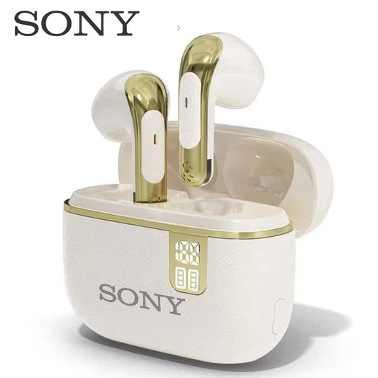 Auriculares Bluetooth originales Sony NE109 TWS HIFI con micrófono, inalámbricos, deportivos, con pantalla y cable para juegos.