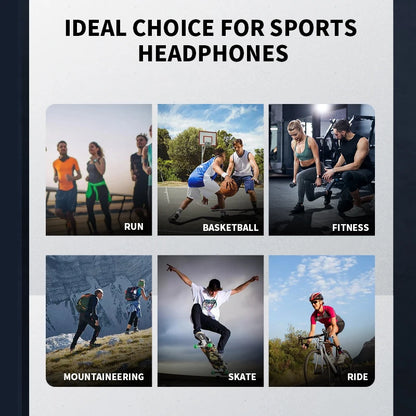 Auriculares deportivos de conducción ósea Xiaomi Mijia, inalámbricos, con Bluetooth, manos libres y micrófono para correr.