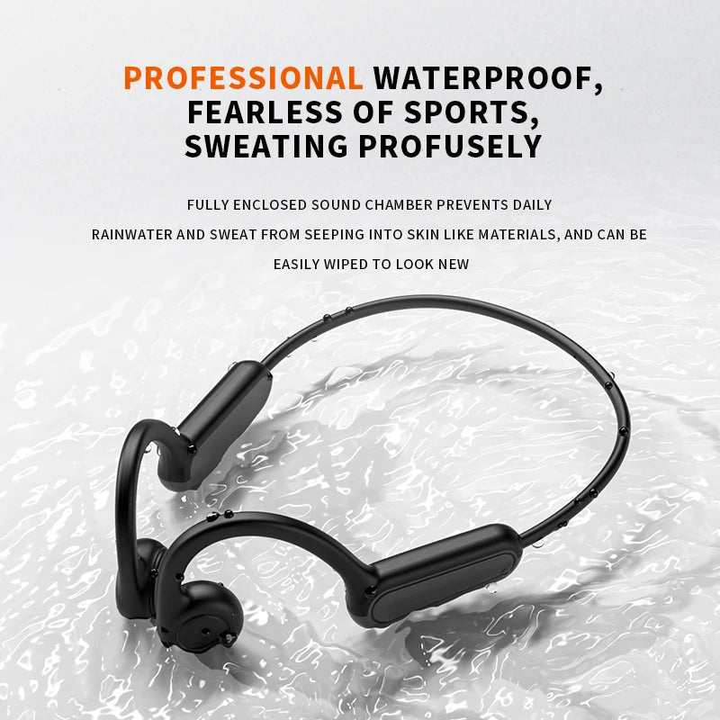 Auriculares deportivos de conducción ósea Xiaomi Mijia, inalámbricos, con Bluetooth, manos libres y micrófono para correr.