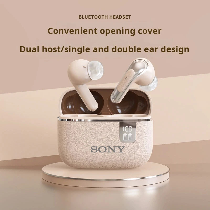 Auriculares Bluetooth originales Sony NE109 TWS HIFI con micrófono, inalámbricos, deportivos, con pantalla y cable para juegos.
