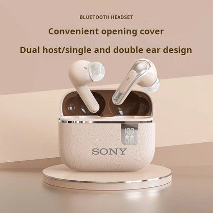 Auriculares Bluetooth originales Sony NE109 TWS HIFI con micrófono, inalámbricos, deportivos, con pantalla y cable para juegos.